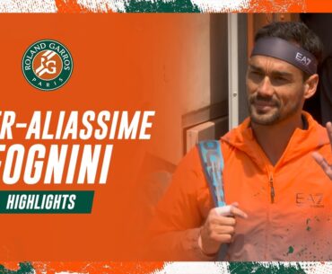 Félix Auger-Aliassime vs Fabio Fognini - Round 1 Highlights I Roland-Garros 2023