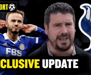 60M FEE? 💰 Alex Crook provides an EXCLUSIVE UPDATE on Tottenham's pursuit of James Maddison 🔥