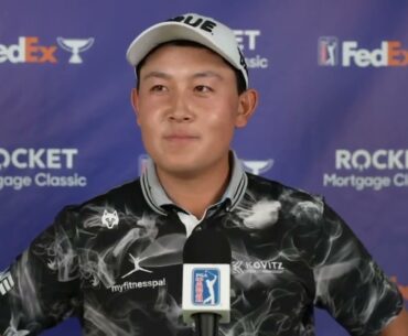 Dylan Wu Friday Flash Interview 2023 Rocket Mortgage Classic