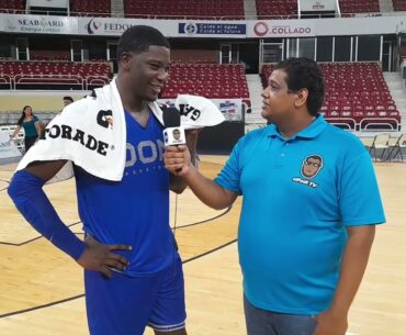 Ángel Delgado ``Siempre me he imaginado el 1 2 con Karl Towns abajo del palo´´