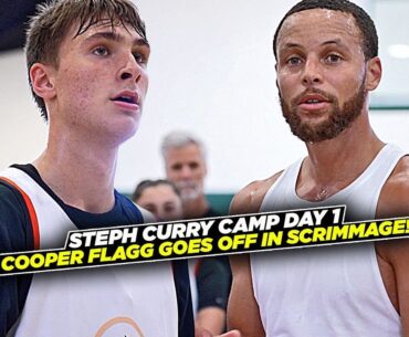 Cooper Flagg SHOCKS Steph Curry During Day 1 of Curry Camp!