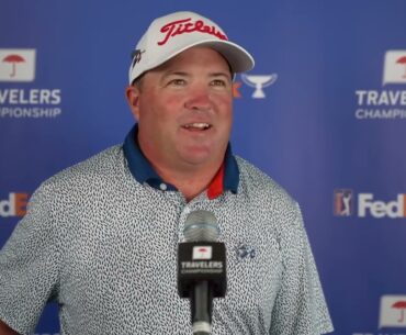 Andrew Svoboda Friday Flash Interview 2023 Travelers Championship