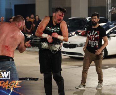 PARKING LOT WAR! Witness the BCC & Best Friends in a BRUTAL Parking lot fight! | 8/4/23, AEW Rampage
