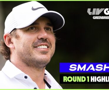 Highlights: Smash GC grabs team lead on Day 1 | LIV Golf Greenbrier