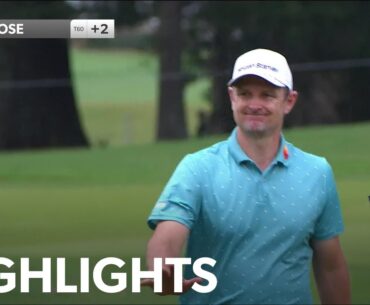 Justin Rose shoots 9-under 61 | Round 3 | FedEx St. Jude Championship | 2023