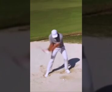 Scottie Scheffler Bunker Swing