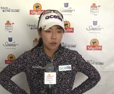 Jenny Shin Friday Flash Interview 2023 ShopRite LPGA Classic