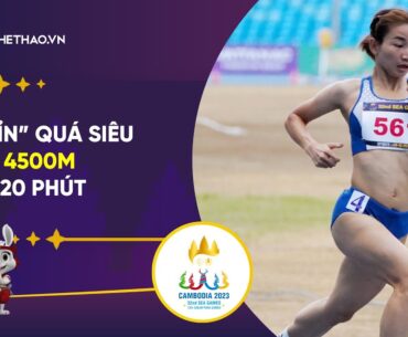 Oanh "ỉn" quá siêu, giành 2 HCV chỉ trong 20 phút | 3000m chướng ngại vật SEA Games 32