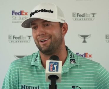 Taylor Montgomery Sunday Interview Day 4 FedEx St Jude Championship © PGA Tour