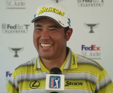 Hideki Matsuyama Sunday Interview Day 4 FedEx St Jude Championship © PGA Tour