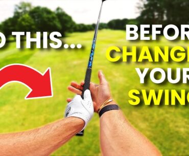 DO THIS...BEFORE CHANGING YOUR ENITRE SWING!!