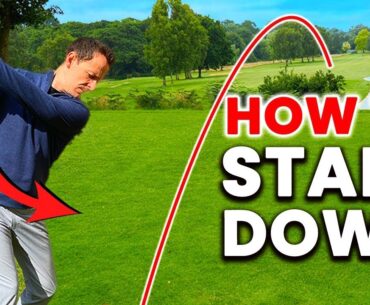 EFFORTLESS GOLF SWING - How to Start the Downswing like a Tour Pro - GAME CHANGER Golf Drill