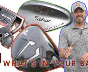 Beautiful Titleist Blades! PXG Driver and Vintage TaylorMade Hybrid! WITB of an Amateur Golfer!
