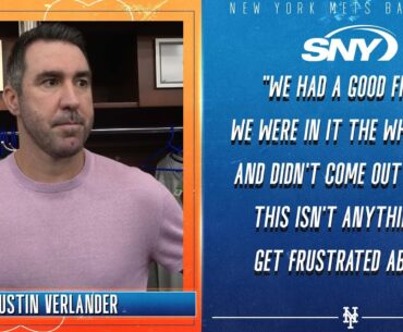 Justin Verlander talks solid outing for him, but tough loss for Mets | SNY
