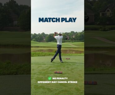 What happens if you tee off from outside of the teeing area? Here's what you need to know ⛳️ #golf