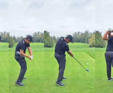 アン・ビョンフン AN Byeong Hun プロゴルファー DRIVER SHOT SLOW MOTION !!!