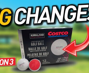 NEW Costco Kirkland Signature V3 Golf Balls -- BETTER OR WORSE?
