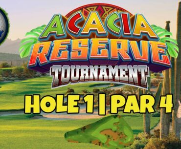 Master, QR Hole 1 - Par 4, EAGLE - Acacia Reserve Tournament, *Golf Clash Guide*