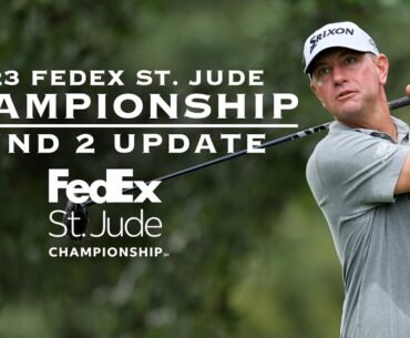 2023 FedEx St. Jude Championship Round 2 Update: Glover, Poston Lead at 7-Under | CBS Sports