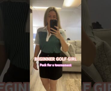 Golf Tournament | Beginner Golf Girl #golfgirl #golf #golfer #golflife #golfplayer #golfswing