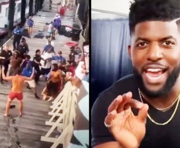 Emmanuel Acho Gets Clowned On over Montgomery Riverfront Brawl Coverage