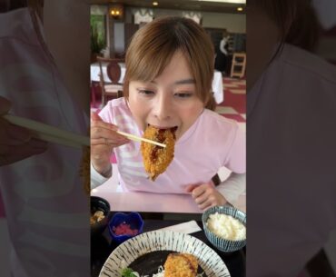 【ゴルフ飯】あじ...じゃなくて、いわしフライです！【ゴールデンクロスカントリークラブ】#shorts