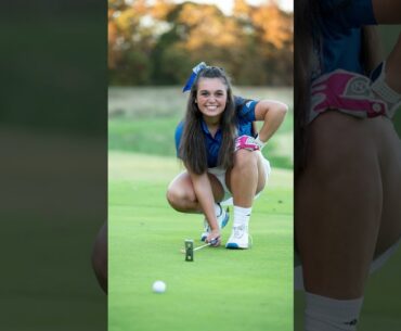 Golfer Girl Senior Photos