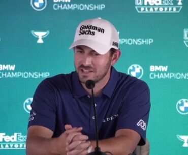 Patrick Cantlay Tuesday Press Conference 2023 BMW Championship © PGA Tour
