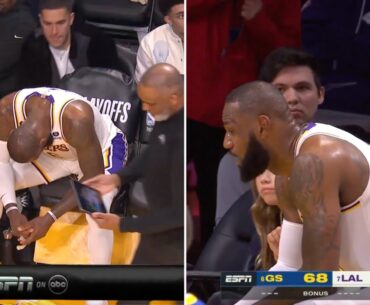 LeBron James TIRED After Amazing Lakers Sequence
