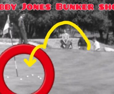 Bobby Jones Golf Bunker Shots