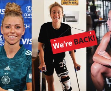 We are back 👏🏻⚽️🇩🇪 DFB Frauen Fussball Team Mannschaft Damen Deutschland WM Bayern Munich Women