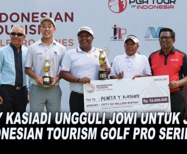 Benny Kasiadi Juarai Indonesian Tourism Golf Pro Series #6 Bukit Darmo Golf Surabaya 2023