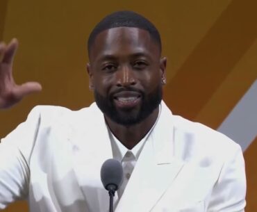 Dwyane Wade | Full 2023 Hall of Fame Enshrinement Speech