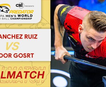 [05.03.2023] Francisco Sanchez Ruiz vs Fedor Gorst | WPA Men's World 10 Ball Championship | Bán Kết