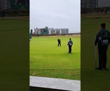 Terrible Weather @royalporthcawl7053 for the Seniors Open by Rolex #golf #golfequipment #customfit