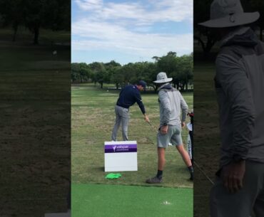Nick Taylor golf swing on the driving range Valspar Championship 2023 #shorts