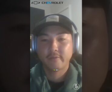 Min Woo Lee‘s just out here for the love of the game. Presented by @Chevrolet #Ad #ChevyEV