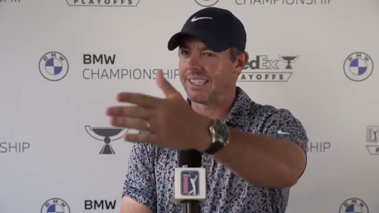 Rory McIlroy Thursday Flash Interview 2023 BMW Championship © PGA Tour Rory McIlroy Thursday Flash Interview 2023 BMW Championship © PGA Tour