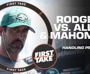 FREAKAZOIDS?! 🤯 Dan Orlovsky isn't comparing Rodgers under pressure to Mahomes & Allen | First Take