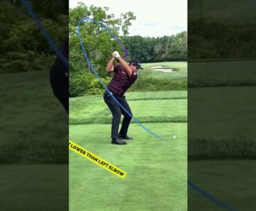 Patrick Reed slo mo swing breakdown #golftips #swingtips #tigerwoods #drivertips