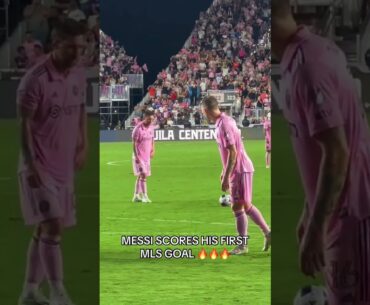 Lionel Messi’s 1st goal wins it for Inter Miami 😮