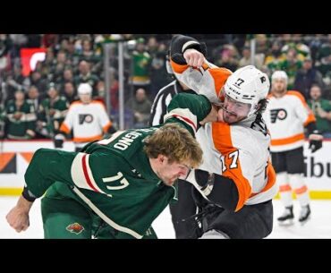 NHL Multiple Fights in a Game - Part 1 (3+ Fights)