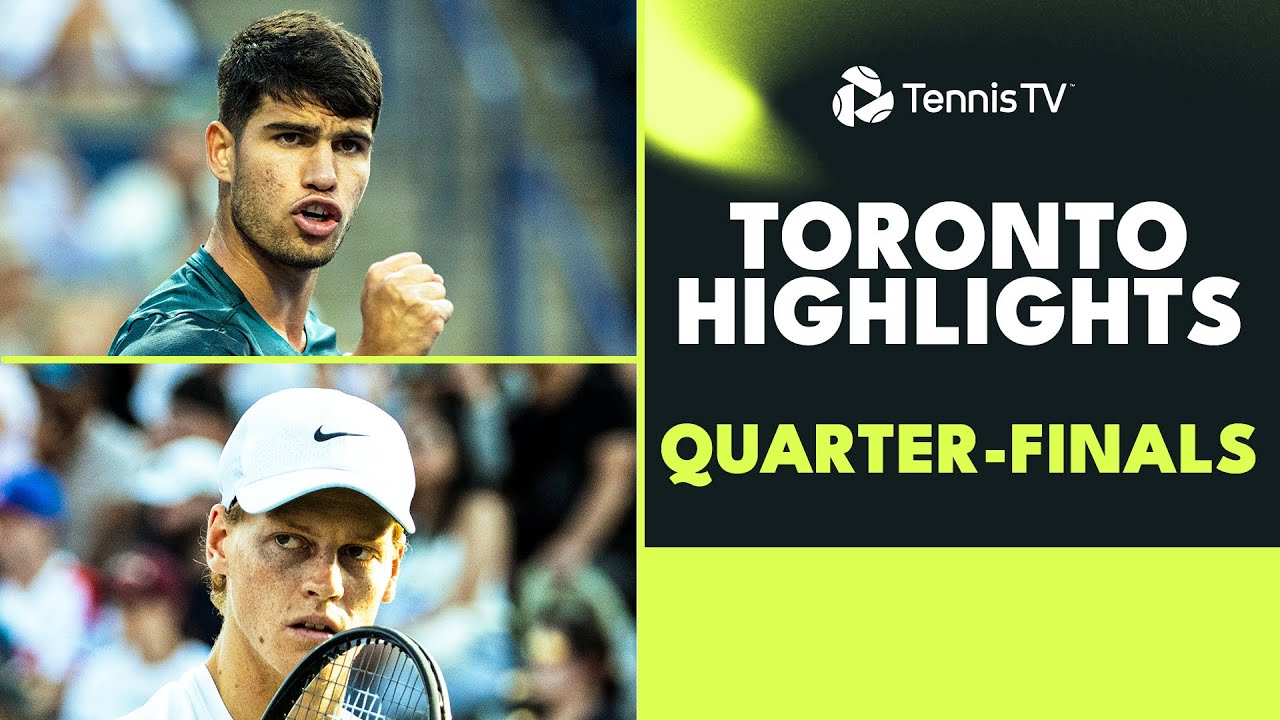 Alcaraz Plays Paul; Sinner Faces Monfils & More | Toronto 2023 Highlights Quarter-Finals Alcaraz Plays Paul; Sinner Faces Monfils & More | Toronto 2023 Highlights Quarter-Finals