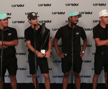 Toque GC Sunday Team Winning Press Conference 2023 LIV Golf Orlando