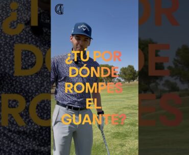 ¿Tú por dónde rompes el guante golf? #golf