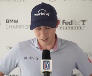 Matt Fitzpatrick Thursday Flash Interview 2023 BMW Championship © PGA Tour