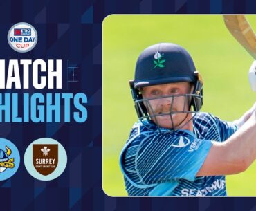 Highlights: Yorkshire Vikings vs Surrey Cricket - Metro Bank One Day Cup Highlights