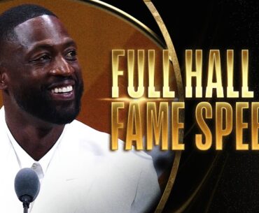 Dwyane Wade | Hall of Fame Enshrinement Speech