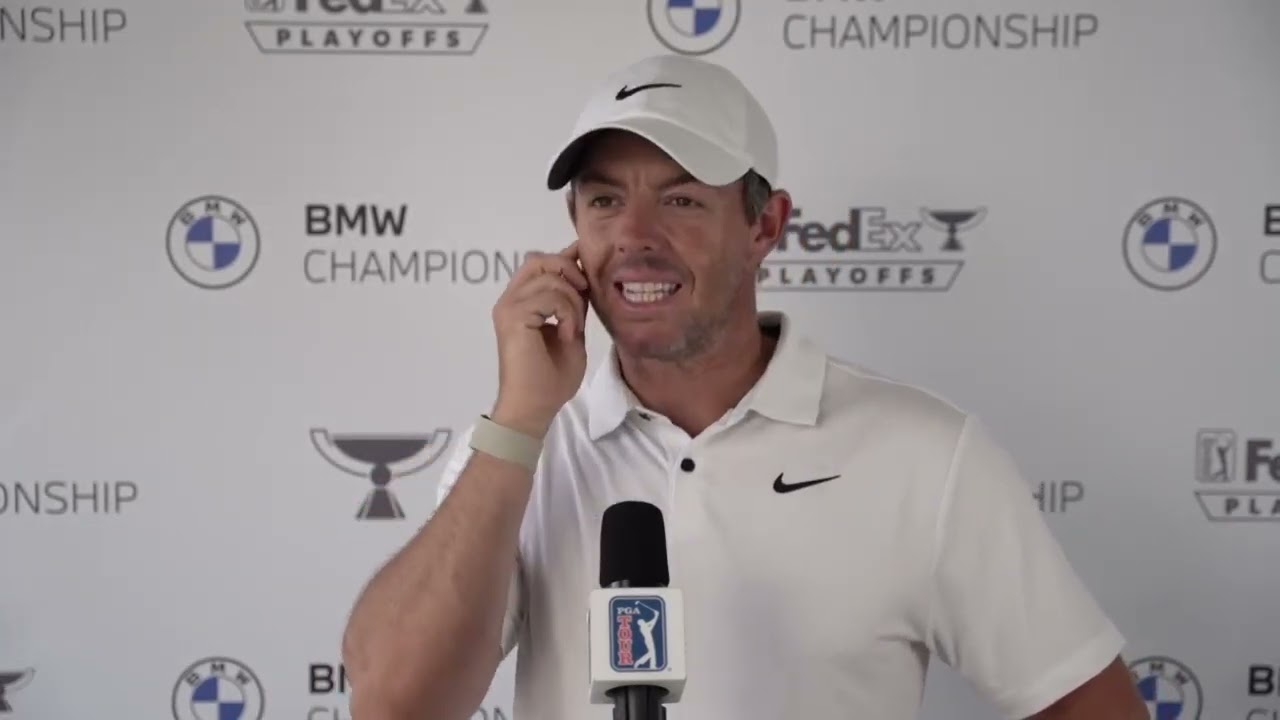 Rory McIlroy Friday Flash Interview 2023 BMW Championship Rory McIlroy Friday Flash Interview 2023 BMW Championship