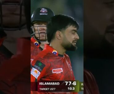 The Rashid Khan Special 🎯#HBLPSL8 #SabSitarayHumaray #IUvLQ #Shorts #SportsCentral MI2A
